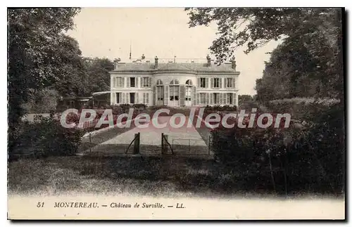 Cartes postales Montereau Chateau de Surville