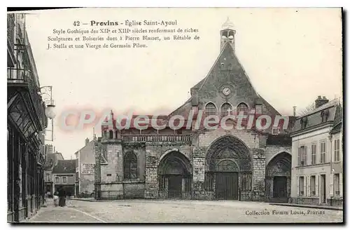 Cartes postales Provins Eglise Saint Ayuol