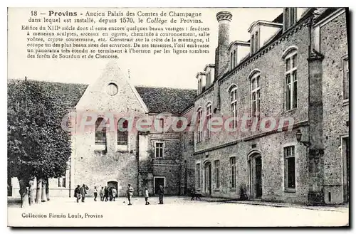 Ansichtskarte AK Provins Ancien Palais des Comtes de Champagne