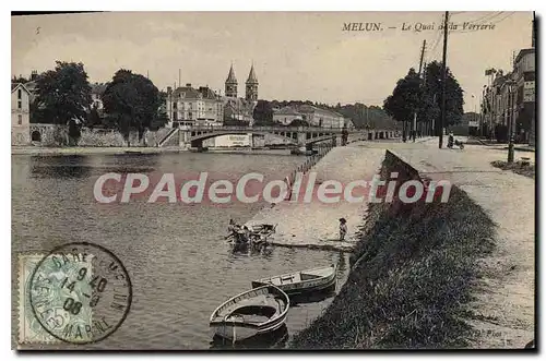 Cartes postales Melun Le Quai de la Verrerie