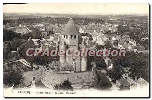 Cartes postales Provins Panorama pris de Saint Quiriace