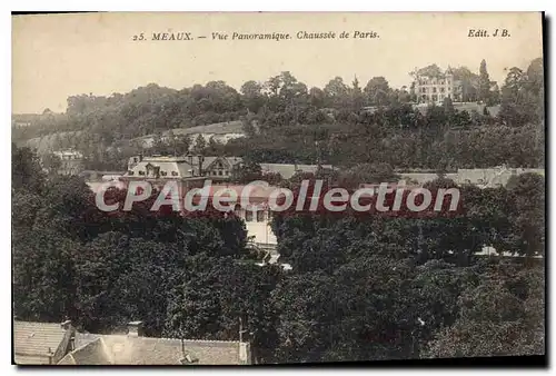 Ansichtskarte AK Meaux Vue panoramique Chaussee de Paris