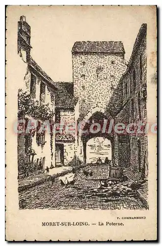 Cartes postales Moret sur Loing La Poterne