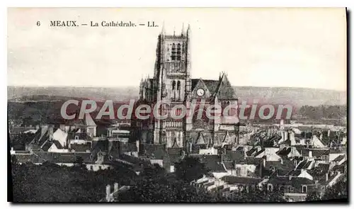 Cartes postales Meaux La Cathedrale