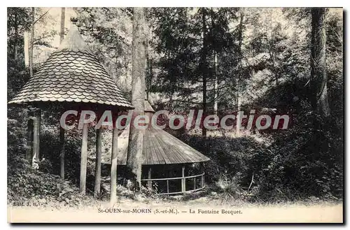 Cartes postales St Ouen sur Morin S et M La Fontaine Becquet