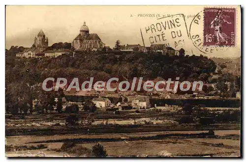 Cartes postales Provins S et M Vue generale