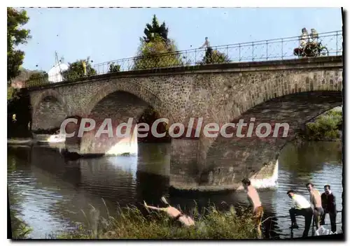 Ansichtskarte AK Environs de Nanteuil sur Marne S et M Pont de Saacy sur la Marne