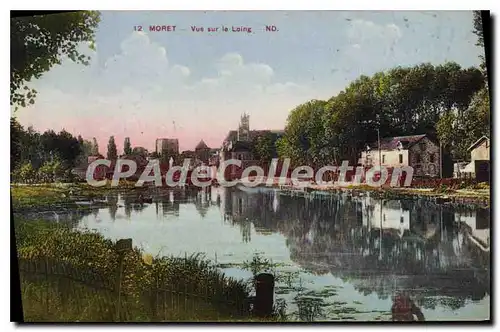 Cartes postales Moret Vue sur le Loing