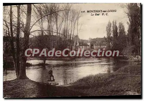 Cartes postales Montigny sur Loing  rivi�re