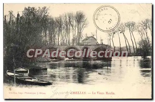 Cartes postales Chelles Le Vieux Moulin