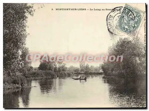 Ansichtskarte AK Montigny sur Loing Le Loing le loing au grand logis