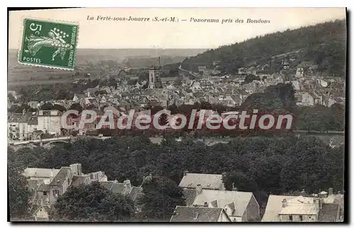 Cartes postales Le Ferte sous Jouarre S et M Panorama pris des Bondons