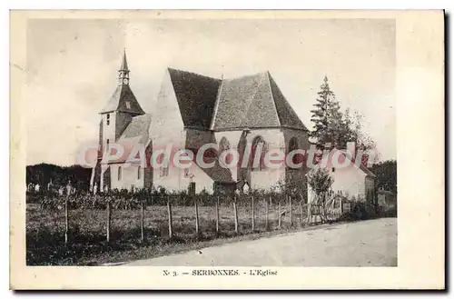 Cartes postales Serbonnes l'Eglise