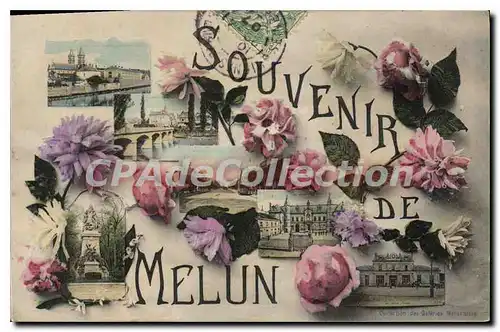 Cartes postales Souvenir de Melun