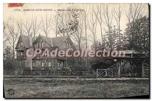 Cartes postales Samois sur Mer Chalet des Peupliers