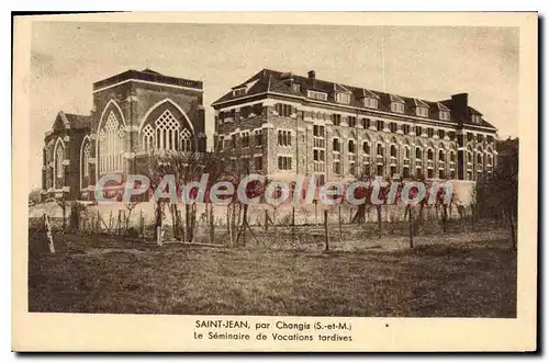 Cartes postales Saint Jean par Changis S et M Le Seminaire de Vocations tardives