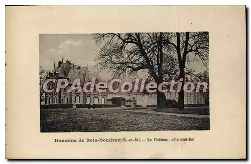 Cartes postales Domaine de Bois Boudran S et M Le Chateau cote Sud Est