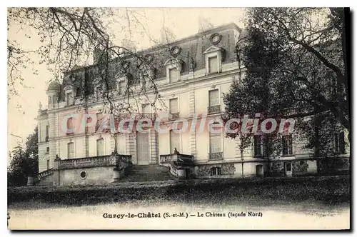 Ansichtskarte AK Gurcy le Chatel S et M Le Chateau facade Nord