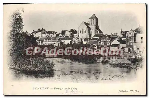 Cartes postales Montigny Barrage sur le Loing