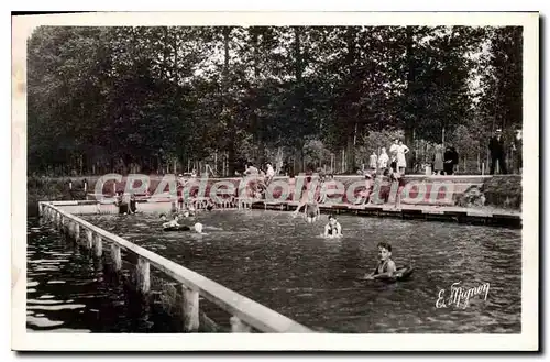 Cartes postales Bray sur Seine S et M La Plage Baignade des Enfants