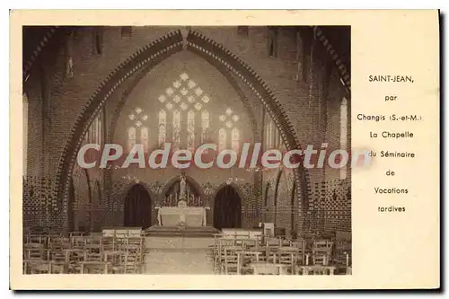 Cartes postales Saint Jean par Changis S et M La Chapelle  vocations tardives