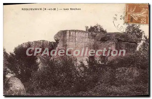 Cartes postales Roncevaux (S et M) Les Rochers