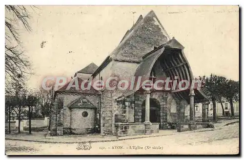 Cartes postales Avon L'Eglise (Xe siecle)