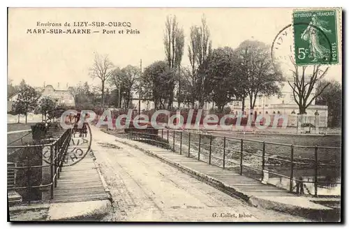 Cartes postales Environs de Lizy sur Ourcq Mary sur Marne Pont et Paris