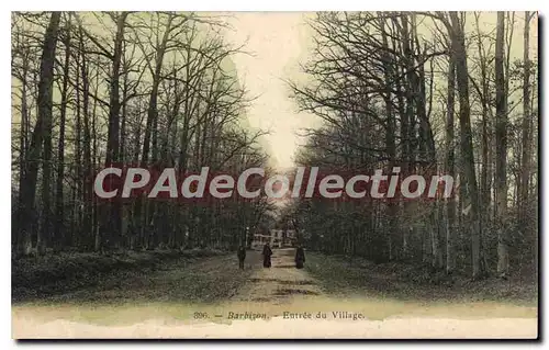 Cartes postales Barbizon Entree du Villege