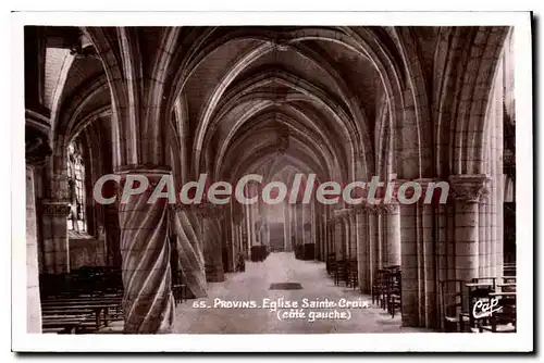 Cartes postales Provins Eglise Sainte Croix (Cote gauche)