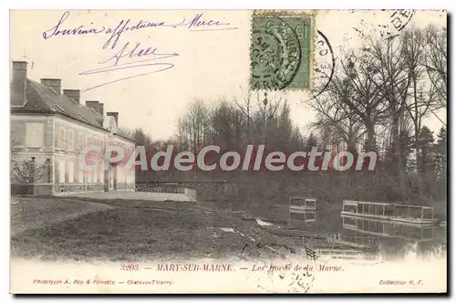 Cartes postales Mary sur Marne Les Bords de la Marne