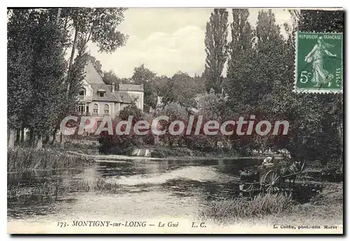 Cartes postales Montigny sur Loing Le Gue