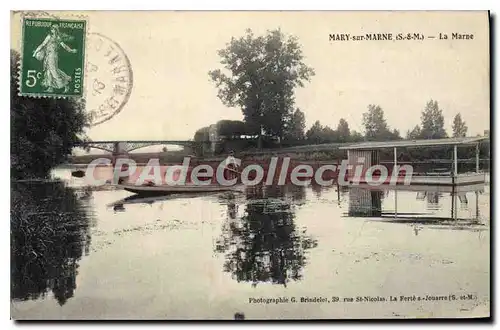 Cartes postales Mary sur Marne La Marne