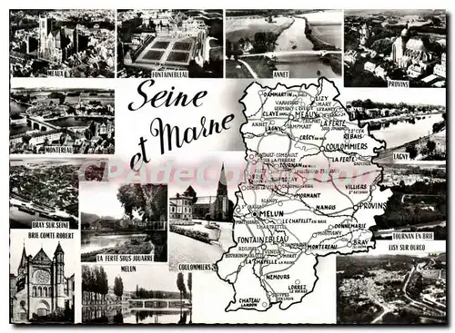 Cartes postales moderne Seine et Marne