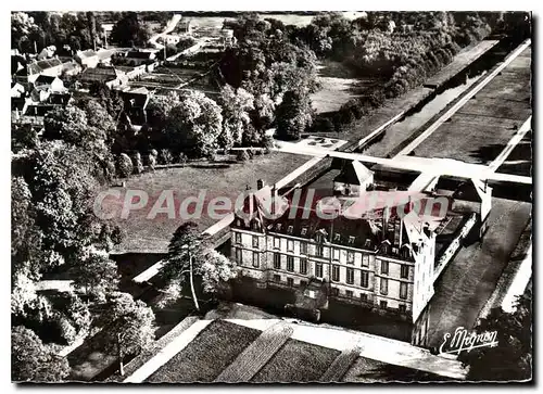 Cartes postales moderne Bourron Marlotte (S et M) Vue aerienne du Chateau