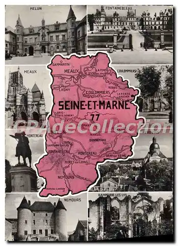 Cartes postales moderne Seine et Marne