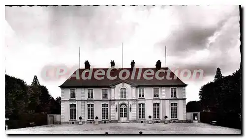 Moderne Karte Chateau de Venteuil Jouarre (S et M) Facade sud