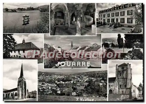 Cartes postales moderne Jouarre (Seine et Marne) L'etang et le Chateau de Perause La crypte La maison de retrsaite de l