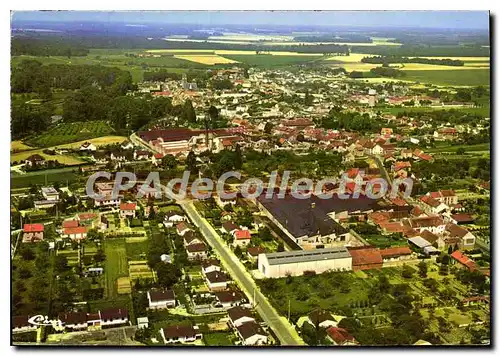 Cartes postales moderne Fontenay Tresigny (S et M) Vue generale aerienne