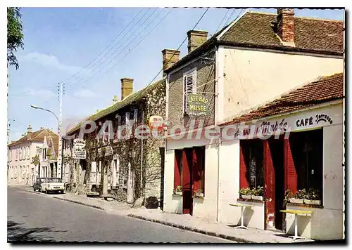 Cartes postales moderne Barbizon (S et M) Le Cafe du Musee et le Musee Ganne