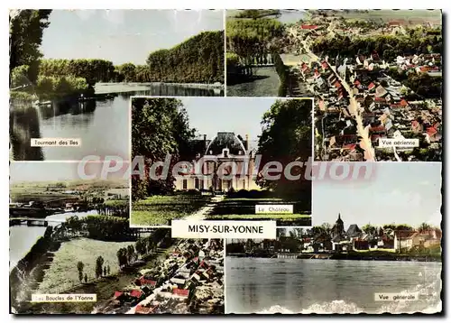 Cartes postales moderne Misy sur Yonne (S et M)