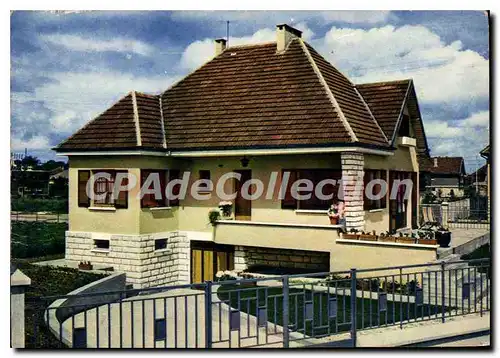 Moderne Karte Combs la Ville (S et M) Lotissement Beaux Soleil Maison de la Famille Coudert