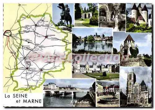 Cartes postales moderne Seine et Marne Napoleon a Montereau