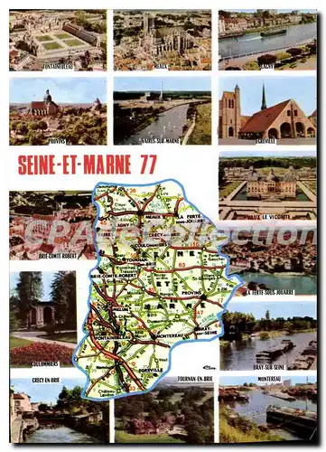 Cartes postales moderne Seine et Marne