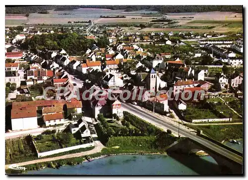 Cartes postales moderne Trilport (S et M) Vue generale aerienne