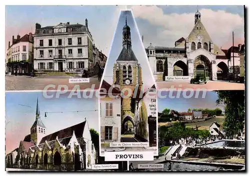 Cartes postales moderne Provins (S et M)