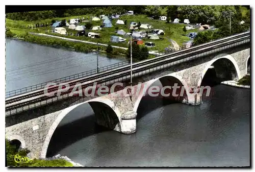 Cartes postales moderne Trilport (S et M) Le Camping Vue aerienne