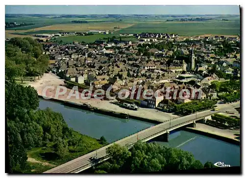 Cartes postales moderne Bray sur Seine (S et M) Vue generale aerienne