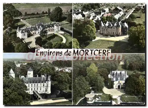 Cartes postales moderne Mortecerf (Seine et Marne) Dammartin Chateau Ste Avoye Martcerf Chateau Bac Oiseau Houssaye Cre