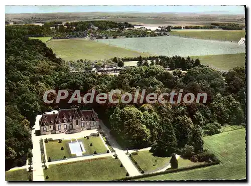 Cartes postales moderne Domaine du Plassis Forges par Montereau (S et M) Vue aerienne